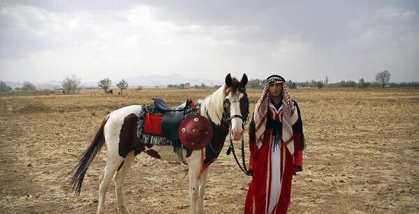 عکس حضرت عباس سوار اسب
