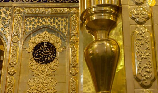 عکس ایوان طلای حرم حضرت عباس