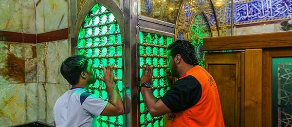 عکس خیمه گاه حضرت ابوالفضل