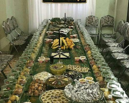 عکس سفره حضرت ابوالفضل