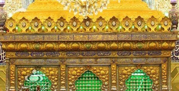 عکس از ضریح حضرت ابوالفضل