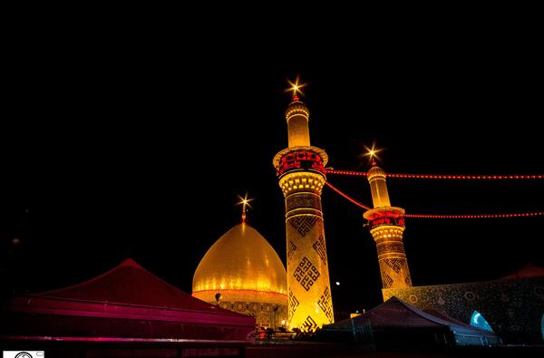 عکس گلدسته حرم حضرت ابوالفضل
