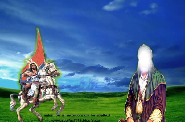 عکس های حضرت ابوالفضل و امام حسین