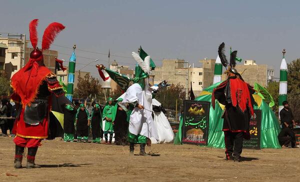عکس شبه خوانی عاشورا