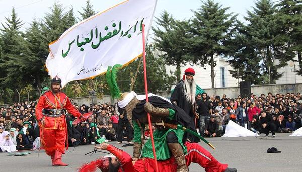 عکس شبه خوانی عاشورا