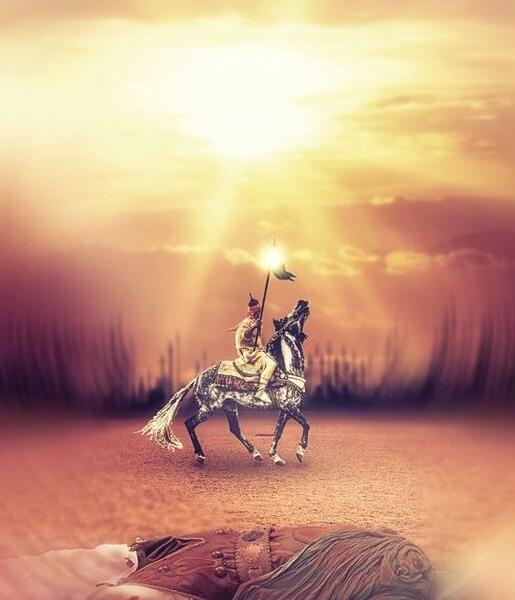 عکس غروب عاشورا