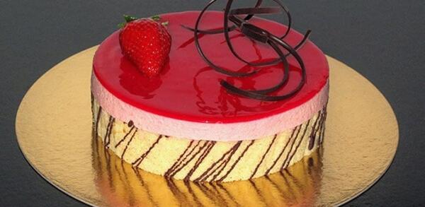 عکس ژله روی کیک