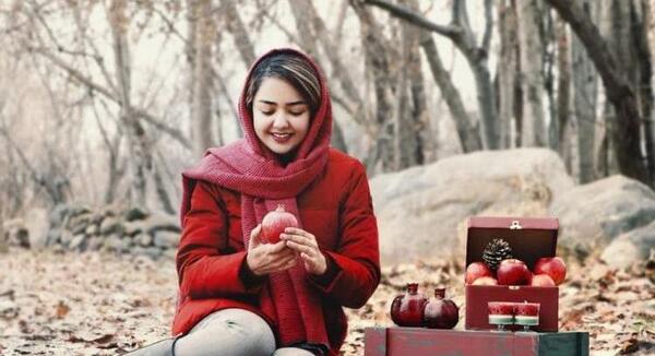 عکس یلدایی زن و شوهر
