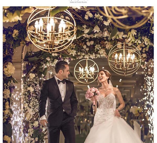 عکس عروسی صدف بیوتی