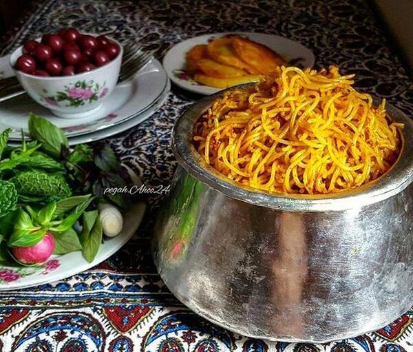 عکس هایی از تزیین غذاهای ایرانی
