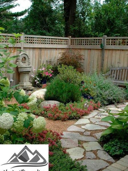 عکس ایده برای دکور باغ