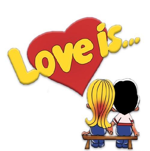 عکسهای آدامس love is