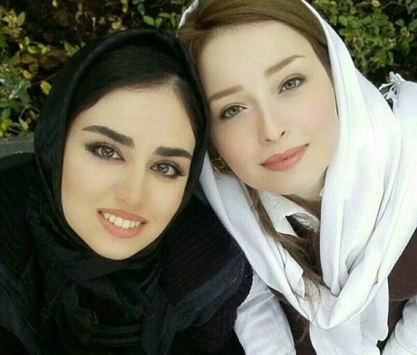 عکس هانیه غلامی و خاله اش