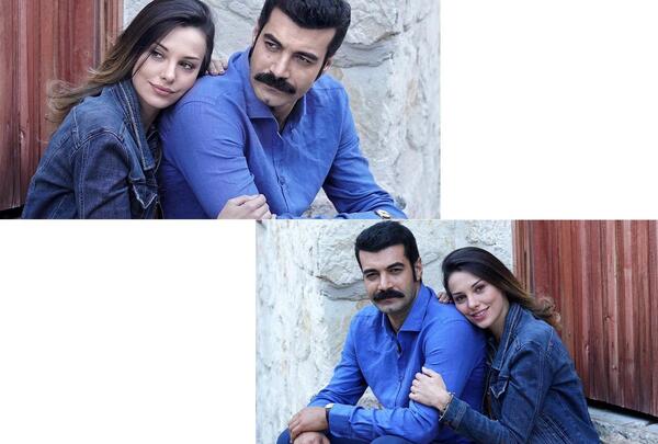 عکس عاشقانه زلیخا و دمیر