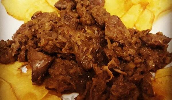 عکس غذا جگر