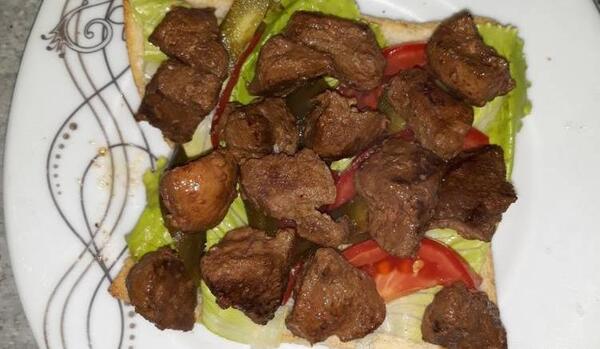 عکس غذا جگر
