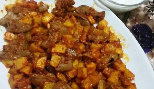 عکس غذا جگر