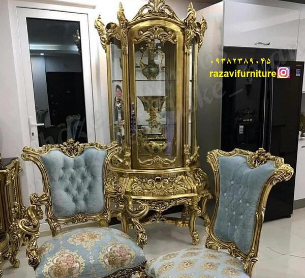عکس مینی بوفه چوبی