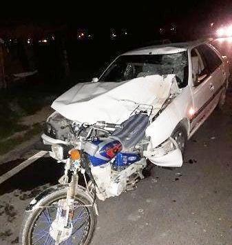عکس تصادف هوندا