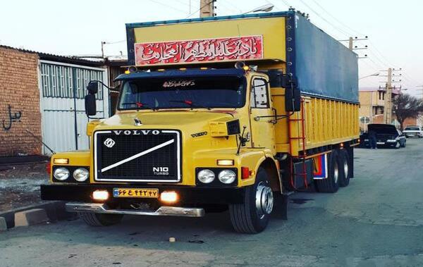 عکس ولوو ده چرخ باری