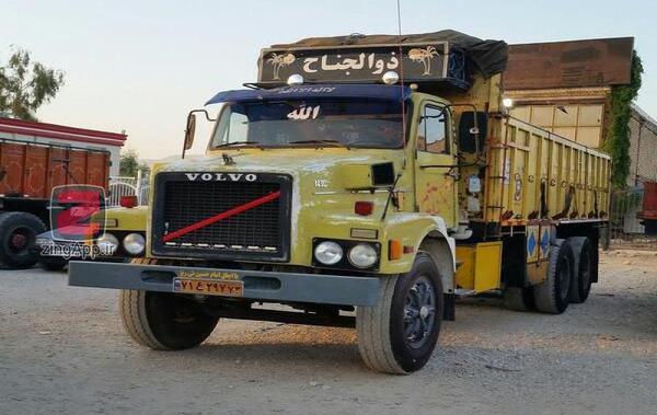 عکس تریلی ولوو قدیمی