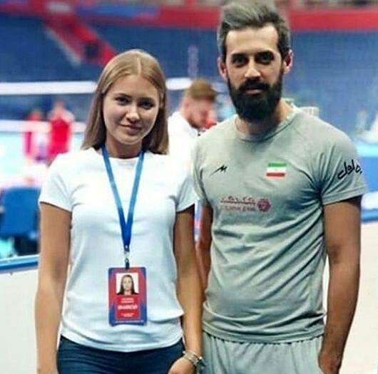 عکس والیبالیست سعید معروف