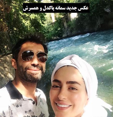 عکس سمانه پاکدل و مادرش