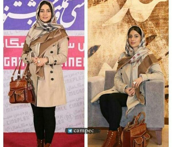 عکس سمانه جعفر جلالی بازیگر فیلم چکمه