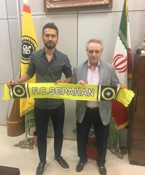 عکس سجاد شهباززاده در سپاهان