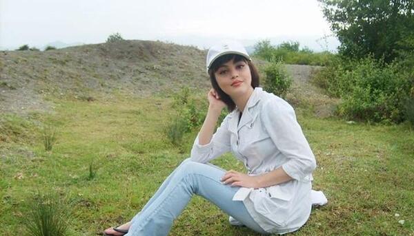 عکس ساناز صالحی و دوست پسرش