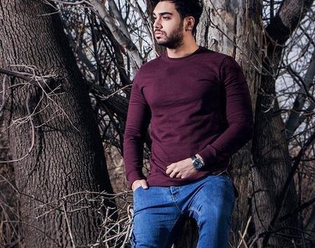 عکس سینا درخشنده در اینستا