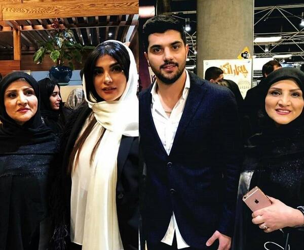 عکس سینا سهیلی در گشت ارشاد