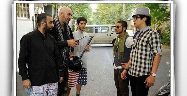 عکس سینا سهیلی در گشت ارشاد