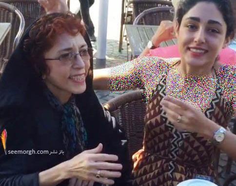 عکس شقایق فراهانی و مادرش