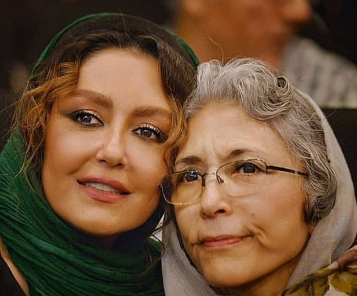 عکس شقایق فراهانی و مادرش