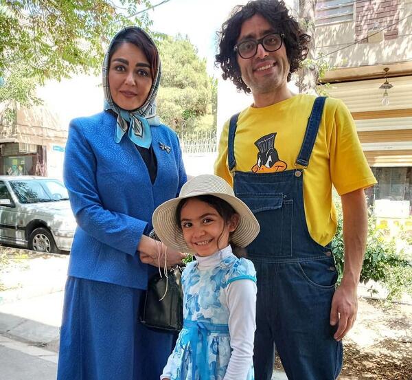 عکس کودکی شقایق فراهانی