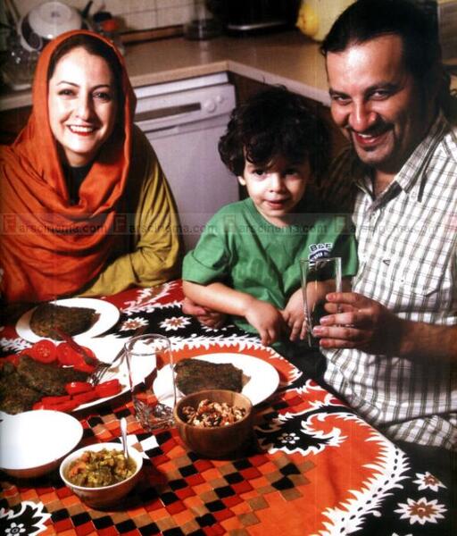 عکس بچه ی شقایق دهقان