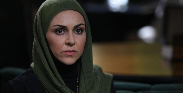 عکس شیوا ابراهیمی در سریال خانه امن