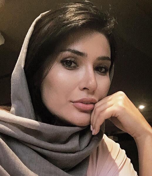 عکس شیوا طاهری با همسرش