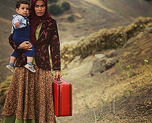 عکس شیوا طاهری بازیگر نقش دنیا