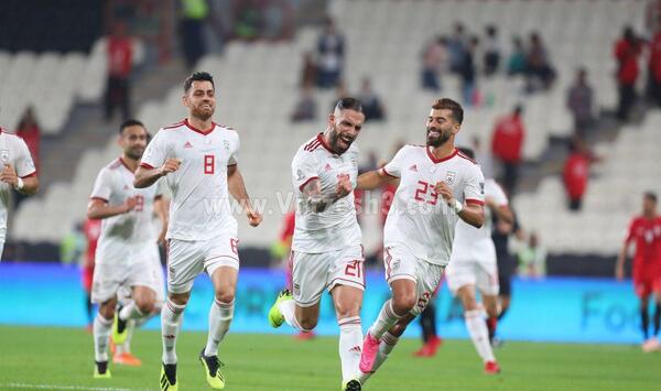 عکس شادی تیم ملی فوتبال ایران