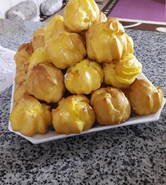 عکس شیرینی خامه ای
