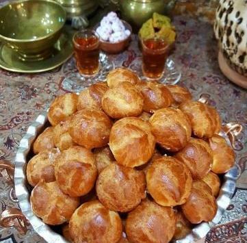 عکس شیرینی خامه ای