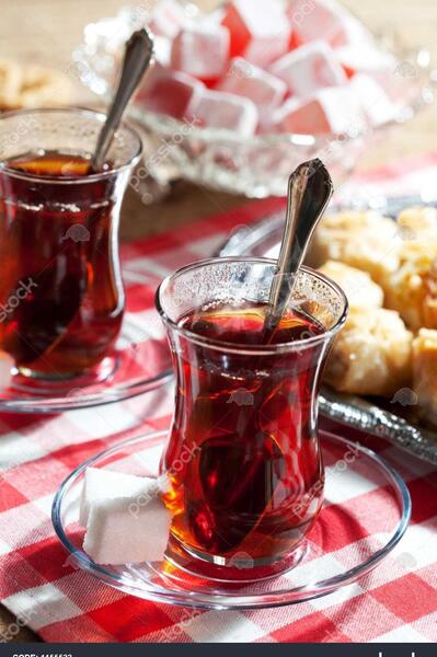 عکس چایی شیرین