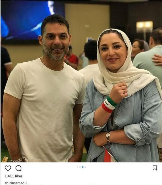 عکس شیرین صمدی مجری تلویزیون