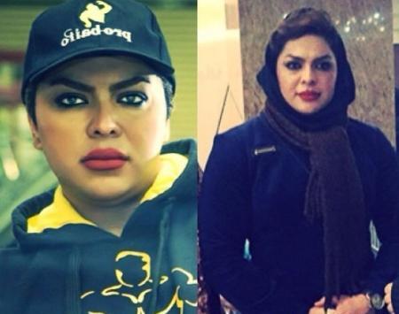 عکس شیرین نوبهاری قهرمان پرورش اندام