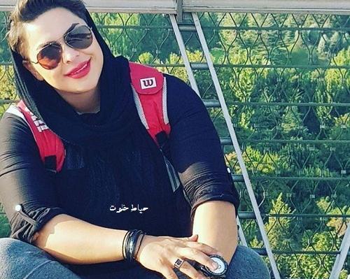 عکس شیرین نوبهاری قهرمان پرورش اندام