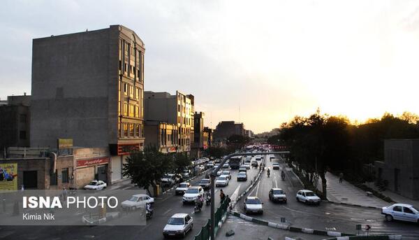 عکس خیابان شکوفه تهران