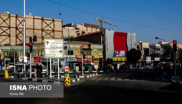 عکس خیابان شکوفه تهران