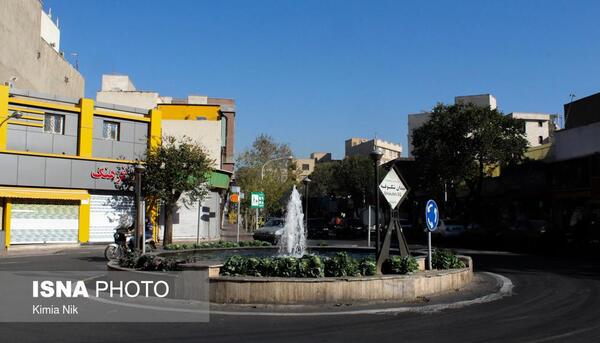 عکس خیابان شکوفه تهران